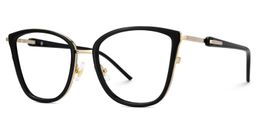Marisa Black Cat eye Glasses1
