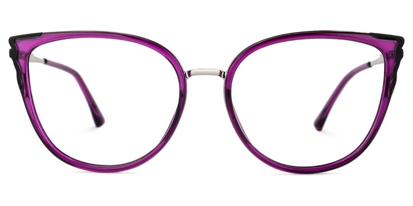 Estrada Purple Cat eye Glasses
