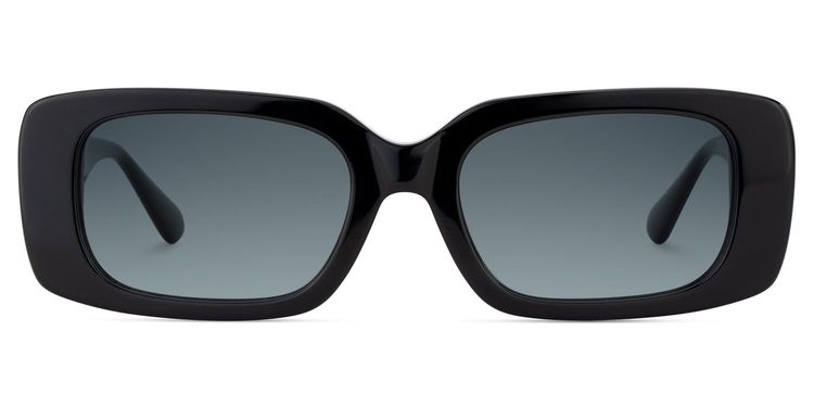 Jonas Black Rectangle Sunglasses
