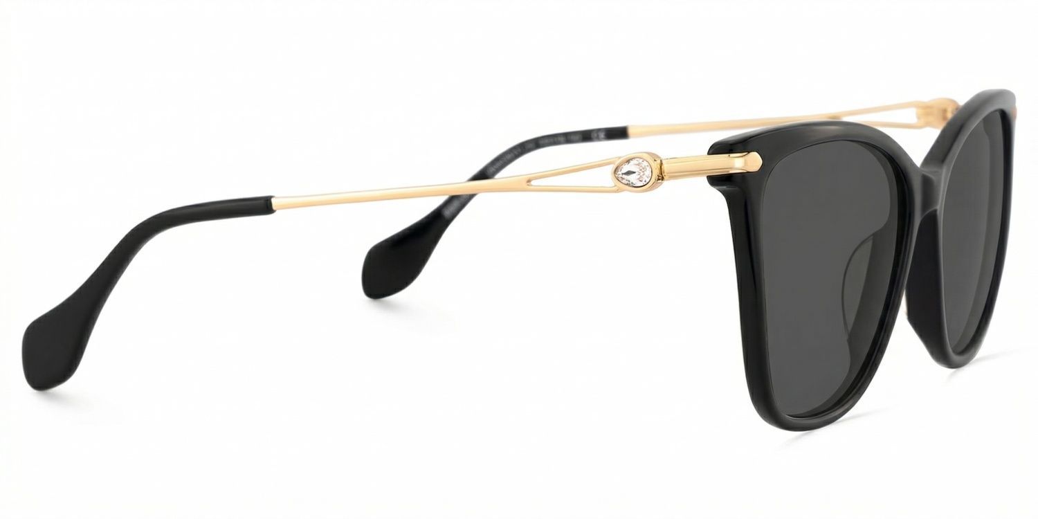 Westley Butterfly Sunglasses with Mixed Black Frames | ZEELOOL CA3