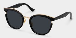 Laraine Black Cat eye Sunglasses2