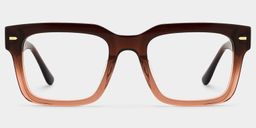 Benjamin Two-tone Rectangle Glasses1