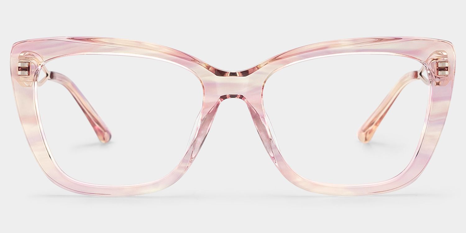 Remi Watercolor Glasses - Women Pink Butterfly Frames | ZEELOOL1
