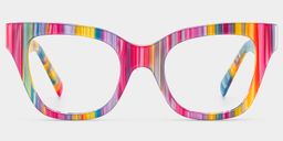 Nereyda Multicolor Cat eye Glasses0
