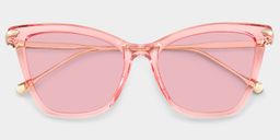 Hilary Pink Butterfly Sunglasses1