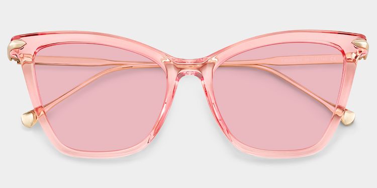 Hilary Pink Butterfly Sunglasses