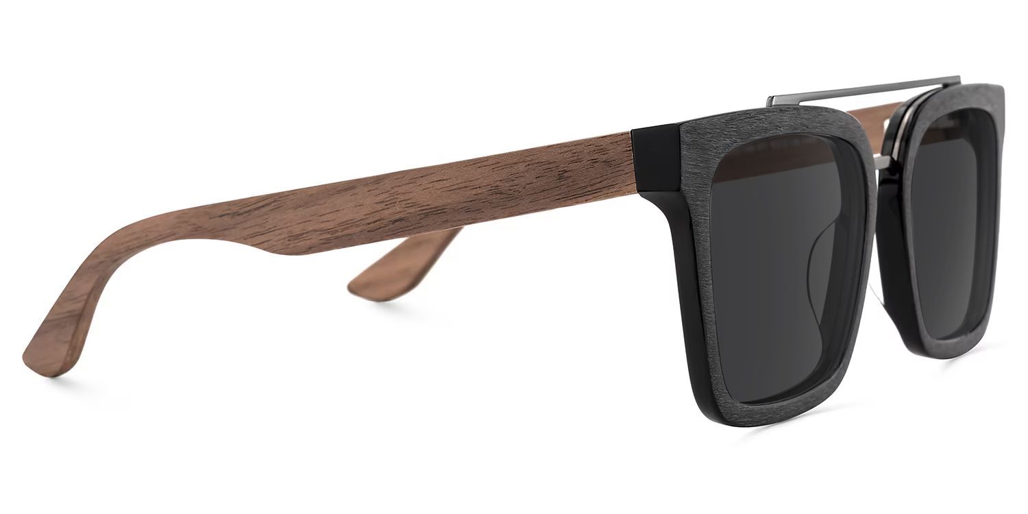 Pascal Aviator Black Full Rim Sunglasses | ZEELOOL CA3