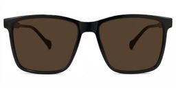 Burgos Black Square Sunglasses0