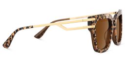 Lidia Leopard Square Sunglasses3