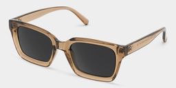 Grover Beige Rectangle Sunglasses2