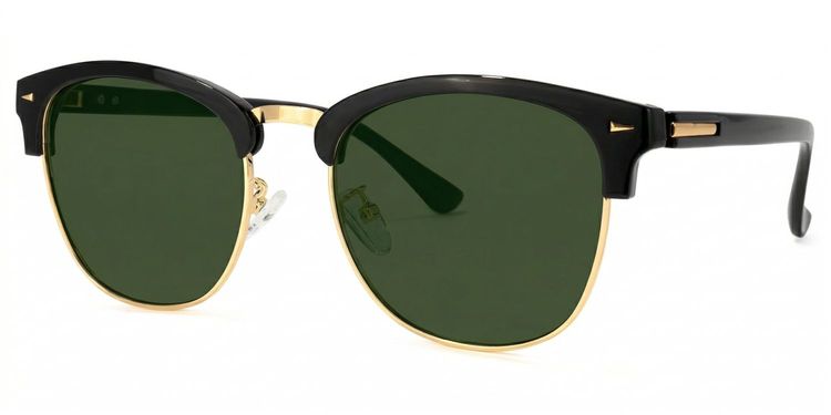 Lasha Black Browline Sunglasses