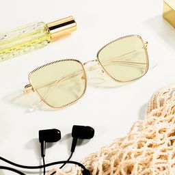 Garcia Geometric Green Glasses6