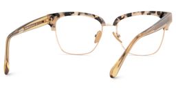 Ellis Tortoise Browline Glasses4