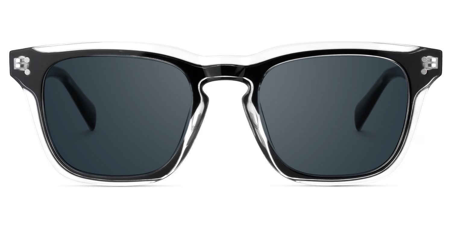 Liam Tr90 Black Clear Frame Sunglasses | ZEELOOL CA0