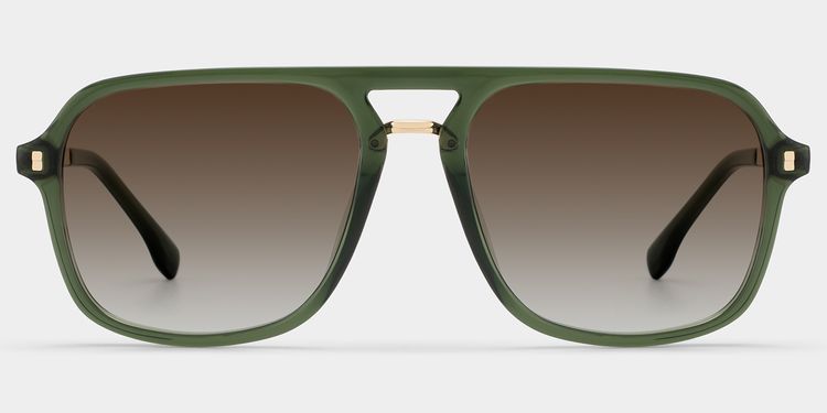 Kilworth Green Aviator Sunglasses