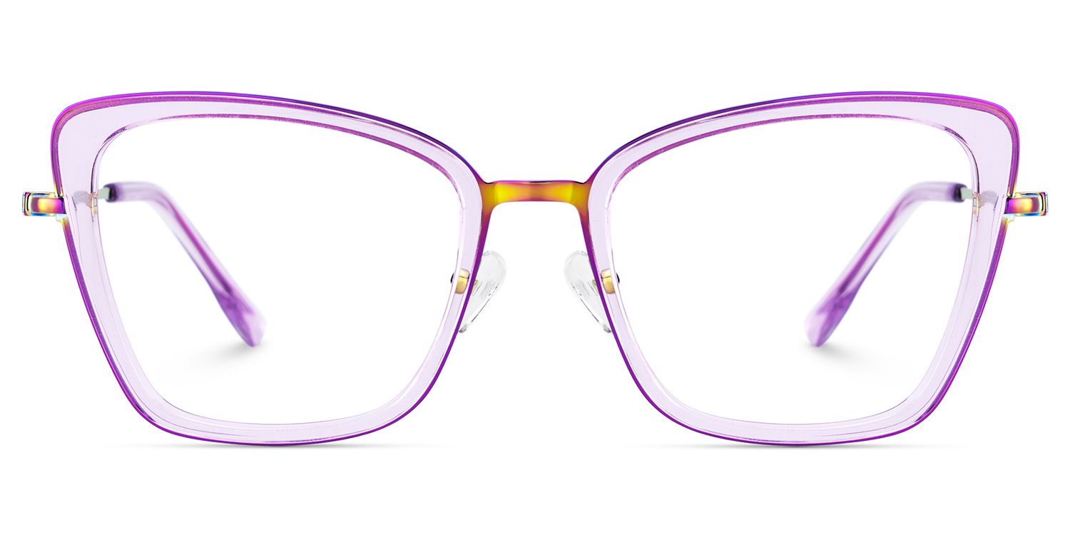 Rosalie Butterfly Purple Color Frame Glasses for Women | ZEELOOL Canada1