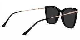 Krystle Black Square Sunglasses3