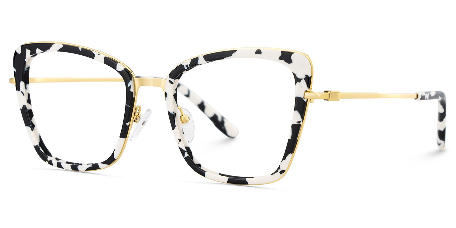 Rosalie Butterfly Cow Color Frame Glasses for Women | ZEELOOL Canada3