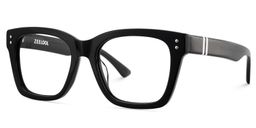 Gaydeh Black Rectangle Glasses3
