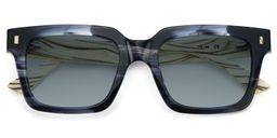 Rangel Gray Rectangle Sunglasses1