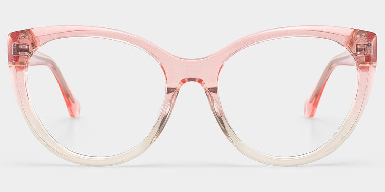 Kiera Pink Cat eye Glasses