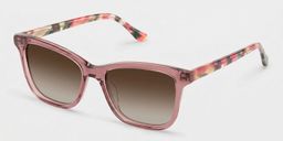 Faith Pink Rectangle Sunglasses2