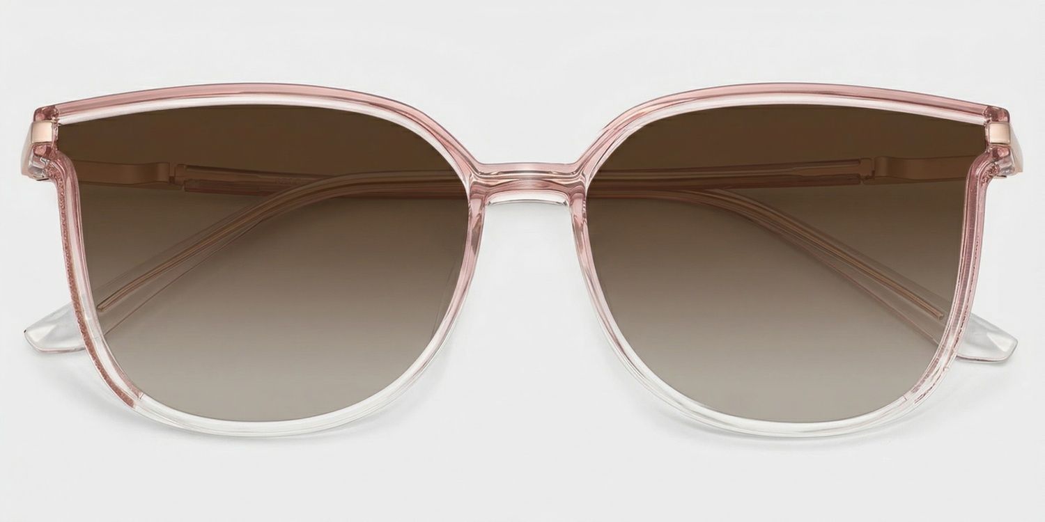 Rodz Square Pink Full Rim Sunglasses | ZEELOOL CA1