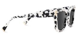 Cardozo Cow Print Square Sunglasses3