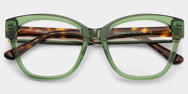 Everest Green Butterfly Glasses