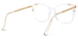 Sidibe Clear Square Glasses3