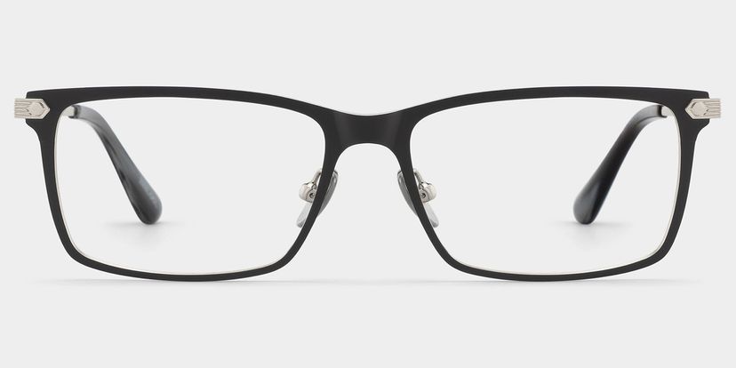 Alexander Black Rectangle Glasses
