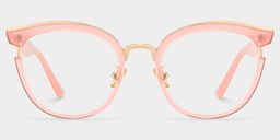 Eleanore Pink Cat eye Glasses0