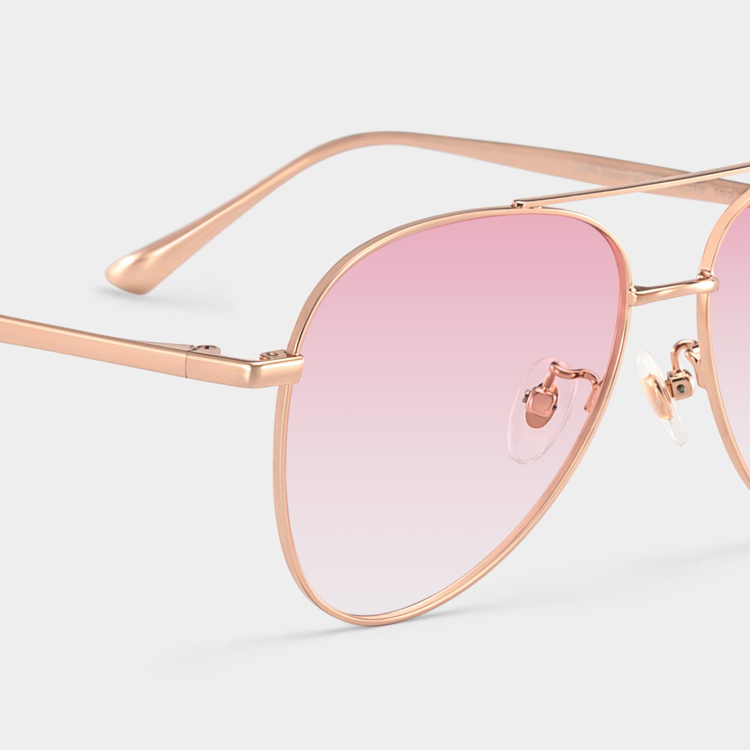 Cher Metal Rose Gold Frame Sunglasses | ZEELOOL CA5