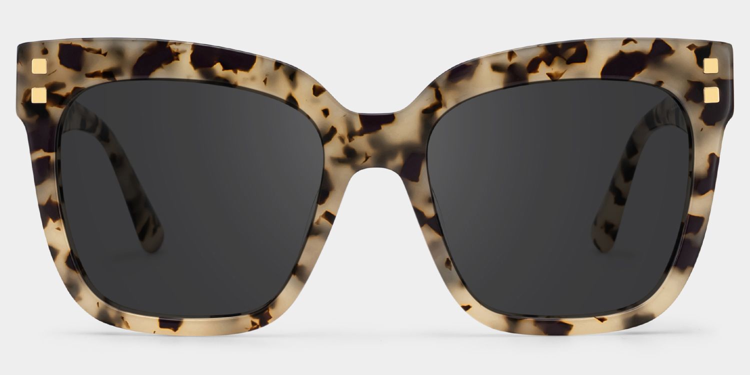 Minguela Square Brown-Tortoise Sunglasses for Women & Men | ZEELOOL CA0