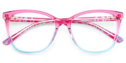 Gage Pink Blue Butterfly Glasses2