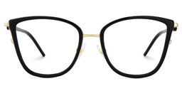 Marisa Black Cat eye Glasses0
