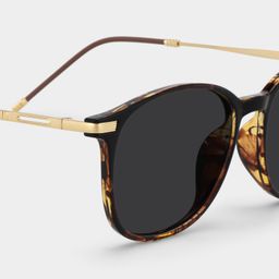 Greene Tortoise Square Sunglasses4