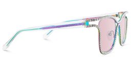 Shine Iridescent Square Sunglasses3
