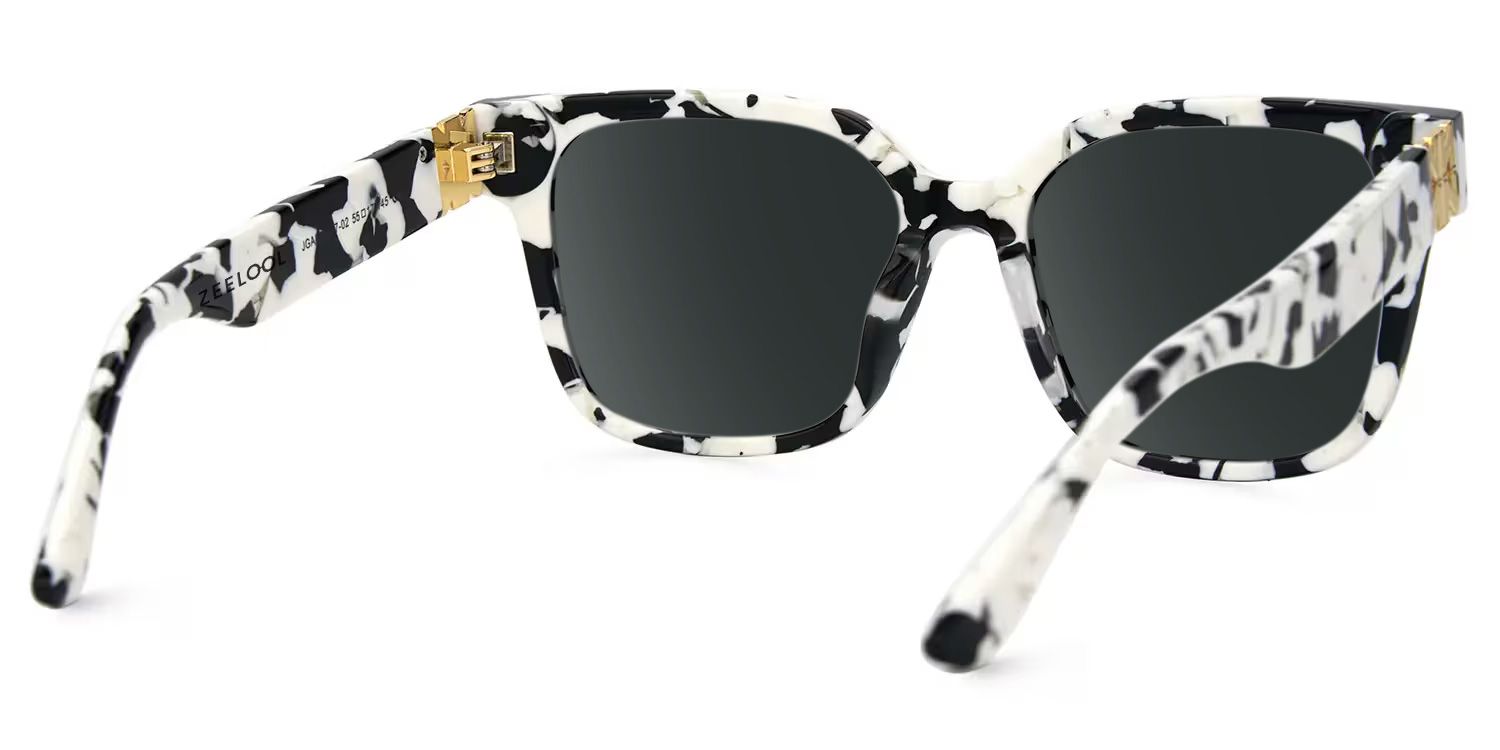 Kerri Cow Print Frame Sunglasses with Square Style | ZEELOOL CA3