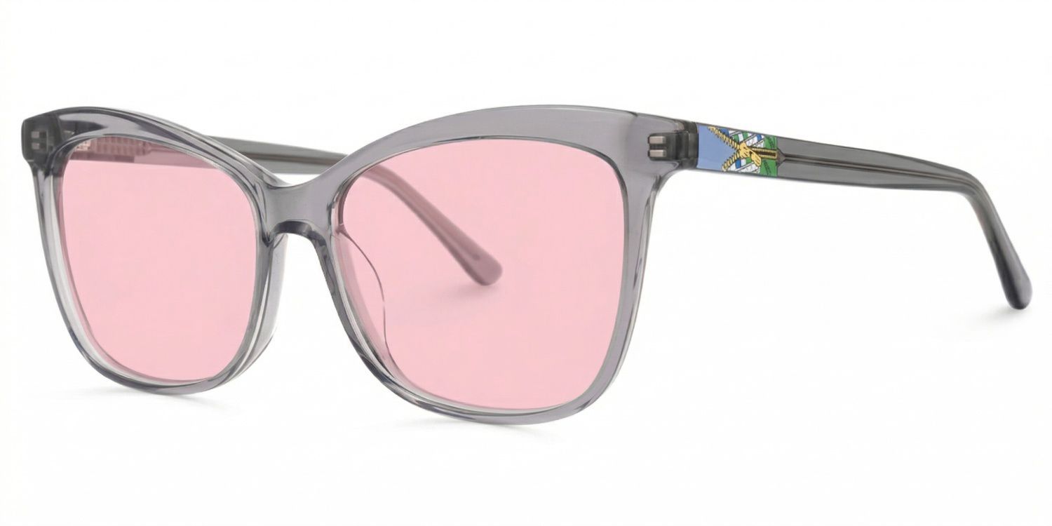 Alfred Butterfly Gray Sunglasses for Women & Men | ZEELOOL CA1
