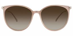 Chanty Pink Round Sunglasses0