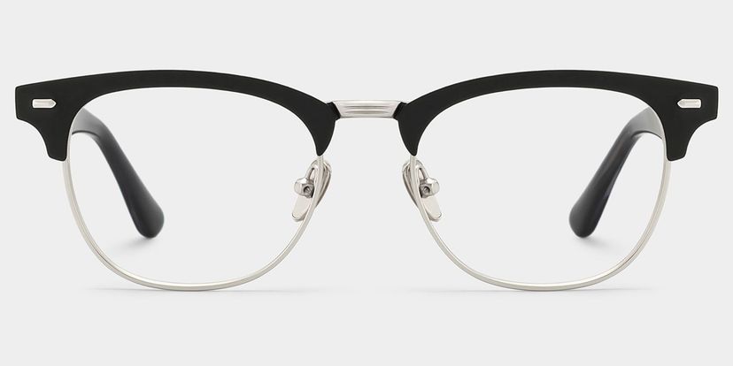 Penelope Silver Browline Glasses