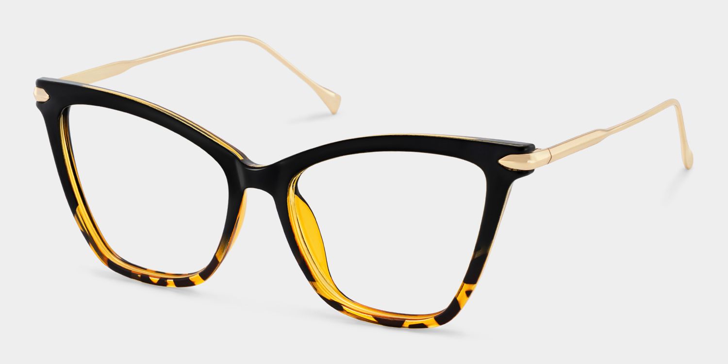 Hilary Butterfly Tortoise Frame Glasses | ZEELOOL Canada2