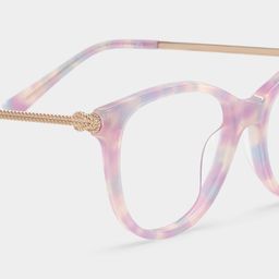 Eli Purple Round Glasses4