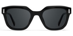 Nia Black Square Sunglasses0