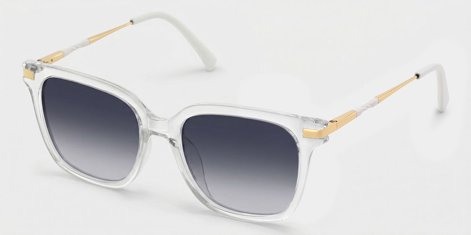 Jacqui Tr90 Clear Frame Sunglasses | ZEELOOL CA2