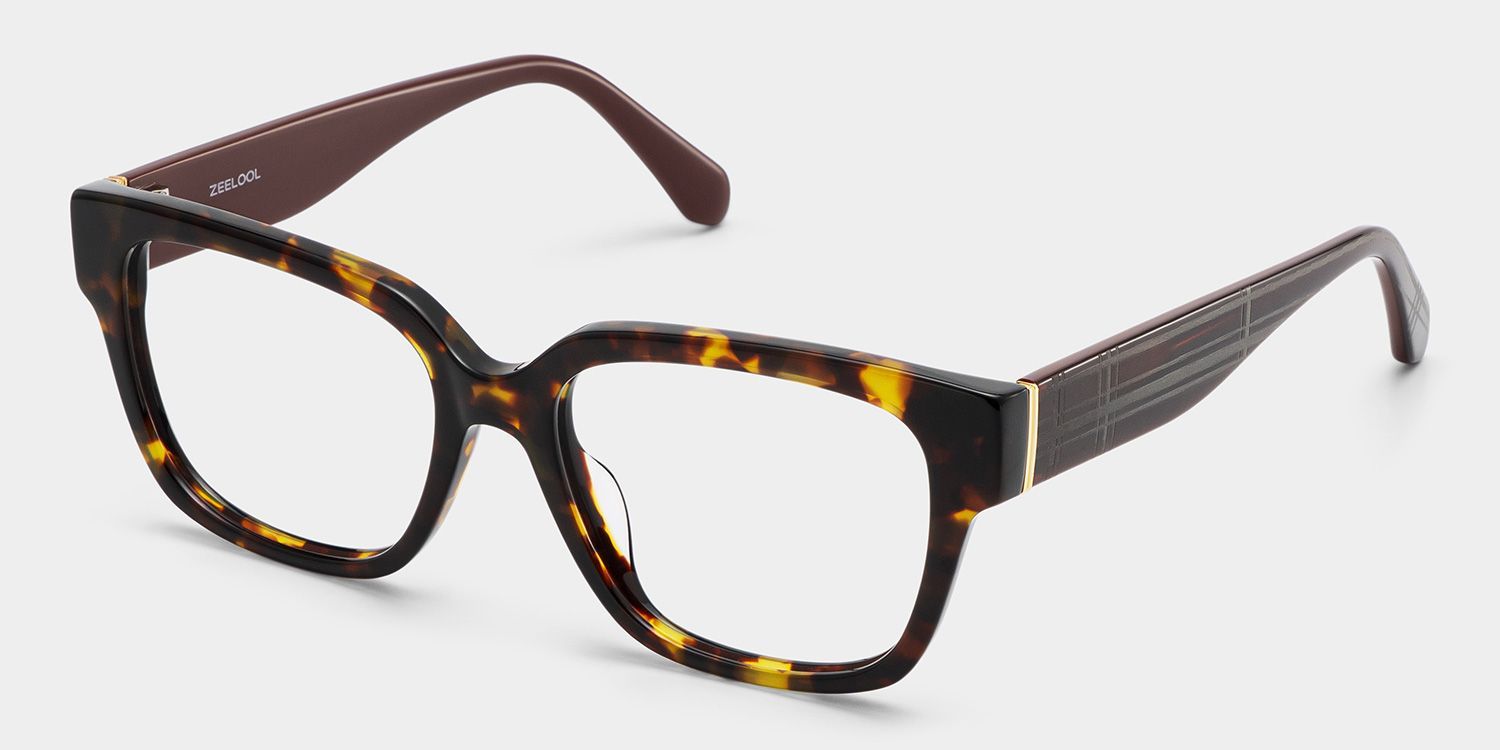 Blake Tortoise Square Glasses | Retro Campus Athleisure3
