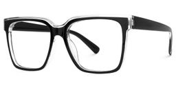 Renea Black Square Glasses1