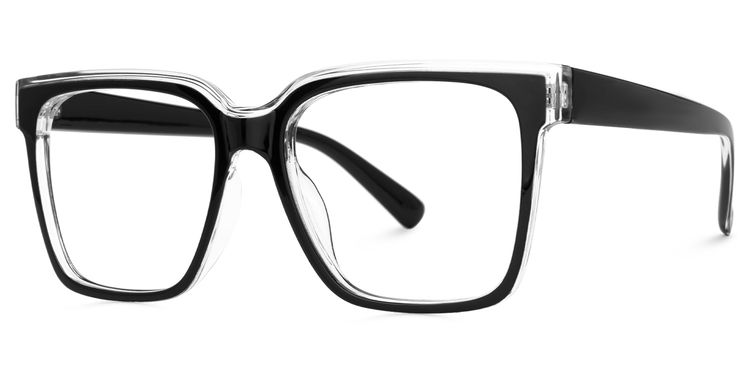 Renea Black Square Glasses