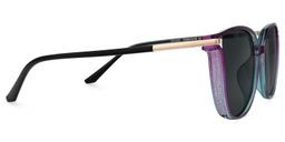 Rodz Purple Square Sunglasses2